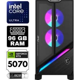 Resim Msı Mpg Infınıte X3 Aı Intel Core Ultra 9 285K 96GB 4tb SSD RTX5070 12GB Windows 11 Pro Masaüstü Bilgisayar 2NVR7-640EU-A217 