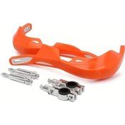 Resim Cloudstore Evrensel Dirt Bike El Koruyucuları 7/8'' & 1 1/8'' Gidonlar İçin, Yz125 Yz250 Yz250f Yz450f Wr250f Wr450f Tw200 Xt250 Ttr125 Ttr230 Uyumlu, Turuncu 