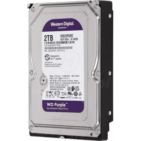 Resim WD 2 Tb Wd 3.5 Purple Sata3 5400RPM 64MB 7/24 Guvenlık WD23PURZ 