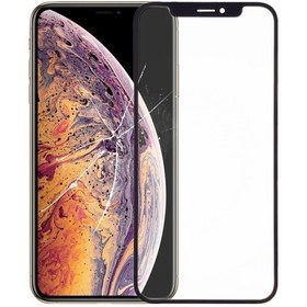 Resim İphone Uyumlu Xs İçin Ön Ekran Dış Cam Lens 