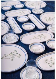 Resim Massimo Lily 6 Kişilik 30 Parça Kahvaltı Takımı Desenli 