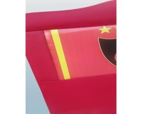 Resim Bengi Ticaret Başlık 90313 DK Tek Kişi 90 Taraftar GS Model Suni Deri Kırmızı Kumaş El Yapım 