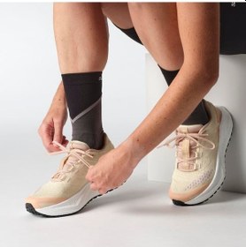 Resim Salomon 478125 Aero Glide 3 Grvl W Shortbread/white/fusion Coral Kadın Outdoor Ayakkabı Pembe 