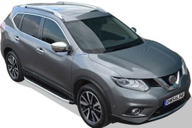 Resim OMSA Nissan X-Trail Proside Yan Basamak Alüminyum 2014-2022 Arası 