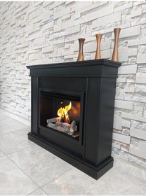 Resim Blueflame Classıcal Black Bacasız Şömine 