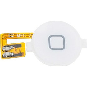 Resim iPhone Uyumlu 3g / iPhone Uyumlu 3gs Home Tuş Joystick Orta Tuş Filmi Ve Buton Set Beyaz 