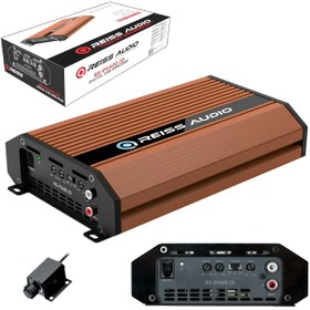 Resim OTO ANFİ 400W 2 KANAL BASS KONTROL REISS AUDIO RS-PX400.2D 