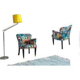 Resim Vistaso Frida Tekli Koltuk,berjer (Salon, Balkon,ofis) 