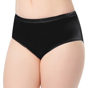 Resim Elit Yazılı Bato Külot - Siyah / 3 Adet / XL-5 