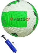 Resim Avessa Futbol Topu Bsf-018 No.5 Yeşil Ve El Pompası 
