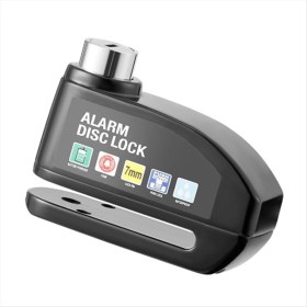 Resim Richard4 Bisiklet Elektrikli Araç Motosiklet Tekerleği Disk Fren Kilidi Güvenlik Anti-Hırsızlık Motosiklet Asma Kilit Disk Kilidi Siyah (Yurt Dışından) 