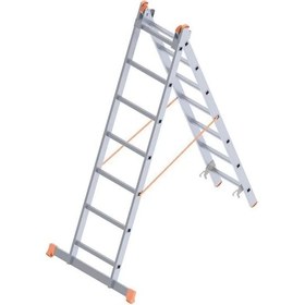 Resim Saraylı 2X7 A Tipi Sürgülü Merdiven 3,86 Metre(CLZ) 