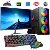 Resim Rogame RKT660778 i5-13400F 16 GB 480 GB SSD 12 GB RTX3060 24" Free Dos Masaüstü Oyuncu Bilgisayarı 