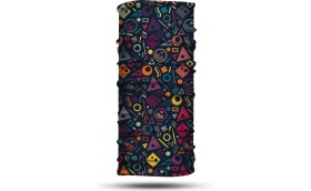 Resim VAV Wear Desenli Motorcu Boyunluğu Baf Bandana Saç Bandı 