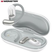 Resim Ruicoo Monster Ac317 Kulak Askılı Bluetooth Kulaklık - Spor, Uzun Şarj, Gürültü Önleme, Ipx5 Su Geçirmez, Beyaz 