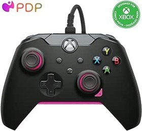 Resim PDP Wired Controller Fuse schwarz for Xbox Series X|S, Gamepad, Wired Video Game Controller, Gaming Controller, Xbox One, Officially Licensed - Xbox Series X 