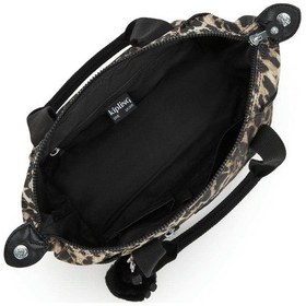 Resim Kipling Art Mini Küçük Boy Omuz Çantası Leopar 