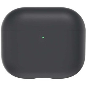 Resim Airpods 3 Uyumlu Kılıf Benks Liquid Silikon PC Kılıf ZORE-270294 Siyah 