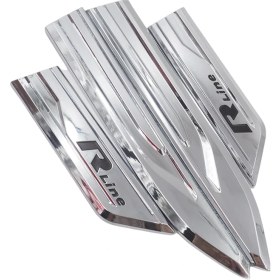 Resim Strongart R-line çamurluk aparatı siyah / YACI174 