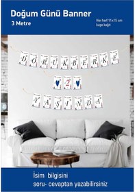 Resim İsme Özel Doğum Günü 1 Yaş Banner 3 Mt Demonte +0 