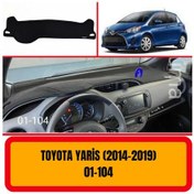 Resim Toyota Uyumlu YARİS XP150 2014-2019 ÖN GÖĞÜS / PANEL / TORPİDO KORUMASI - KILIFI - HALISI 