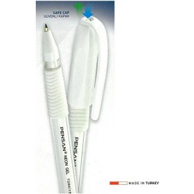 Resim Pensan 1 Mm Neon Jel Kalem Beyaz 