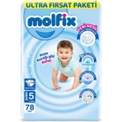 Resim Molfix Çocuk Bezi No:5 Junior 78 Adet 