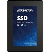 Resim Hikvision HS-SSD-E100-512G E100 512GB 550-480MB Sata3 SSD 