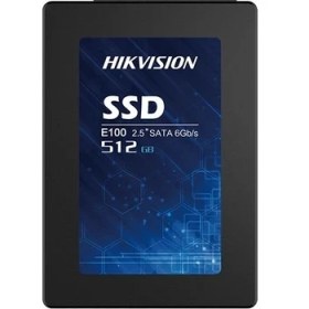 Resim Hikvision HS-SSD-E100-512G E100 512GB 550-480MB Sata3 SSD 