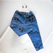 Resim Lussastore Mickey Mouse Çocuk Jean Pantolon Orijinal Marka 