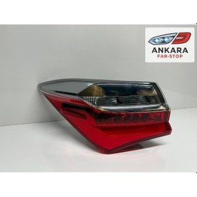 Resim Toyota Corolla 2016 - 2018 Stop Lambası Dış Sol Ledli Stop - Sol Dış Çamurlukta Kalan 