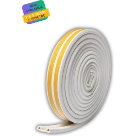 Resim SARIALARM Kapı Pencere Izolasyon Bandı 2x5 Metre Beyaz 