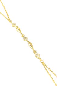 Resim Üç Karo İki Kurşun Gümüş Şahmeran - Gold 