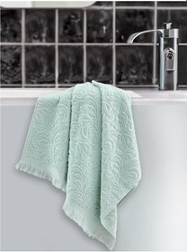 Resim Cotton Esra Ultra Yumuşak Banyo Havlusu 70x140 Açık Yeşil 