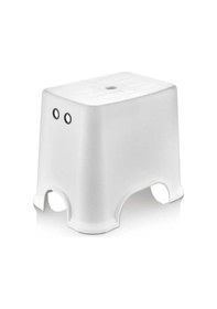 Resim Beyaz Kaydırmaz Tabanlı Banyo Taburesi Premium 140 Kg Taşıma Kapasiteli Beyaz 