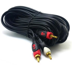 Resim Electroon 2RCA-3,5mm Stereo Kablo 10Metre Gold 