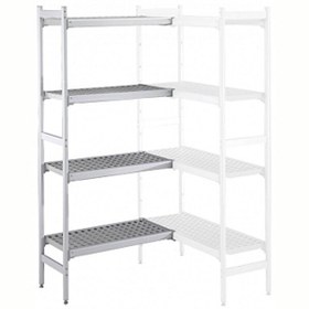 Resim Electrolux Professional Köşe Tip Etejer 373x1276 MM H=1700 MM ACS1272 