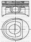 Resim YENMAK 31-04266-000 Piston Segman Std 72 Mm (FİAT: ALBEA DOBLO 71745097 (WC318963) (FİYAT:4 ADET İÇİNDİR) 