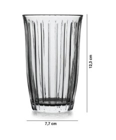 Resim Paşabahçe 520115 Joy 4 Lü Meşrubat Bardağı 295cc Şefaf 