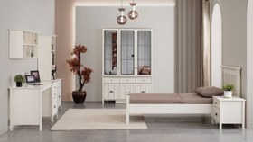 Resim Gize Genç Odası - '+ Komidin + Kitaplık ve Çamaşırlık 