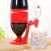 Resim 1 Adet Büyük Soda Dağıtıcı - Ev Barları, Partiler ve Mutfak Kullanımı İçin Ters İçecek Dağıtıcısı, Gıda Güvenliği Plastik Yapılı Manuel Elektriksiz İçecek Sunucusu, Yaratıcı Parti Aksesuarı & Küçük Mutfak Aracı 