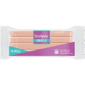Resim Sculpey Iii Polimer Kil 454 Gr. 093 Beige (Bej) 