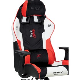 Resim XMAX / Mini Rio Teddy Bear Kumaş Kırmızı Çocuk Oyuncu Koltuğu / 85 KG Taşır 