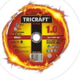 Resim Bucuks Mey Ithalat® Meşem Trıcraft x Plus 115X1X22.23 mm Inox Kesici Taş 10 Adet MEŞEM-3301 