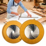 Resim 1 Adet Ayarlanabilir Hassas Metal Çember Çizim Aleti - Dayanıklı Metal Yapı, Sonsuz Dönüş & Pürüzsüz Çizgi Oluşturma için DIY Projeler, Marangozluk, Ev Dekorasyonu - Güç Gerektirmez, Marangoz Aksesuarı, Şık Metalik Yüzey, Elektriksiz Araç, El Sanatları Malzemesi, Profesyonel Tasarım, Sağlam Yapı, El İşi Tutkunları İçin 