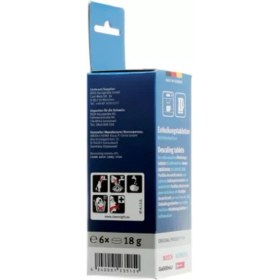 Resim Bosch Sıemens Profilo Gaggenau Kahve Makineleri ve Su Isıtıcıları Için Kireç Çözücü Tabletler 