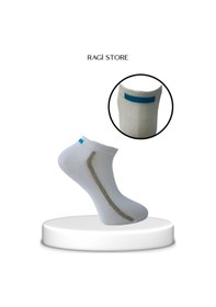 Resim Ragi Store 4'lü Beyaz Dikişsiz Penye Erkek Patik Çorap Beyaz 
