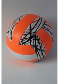 Resim BST Voleybol Topu 1 Sert Zemin Voleybol Topu Beyaz - Turuncu 