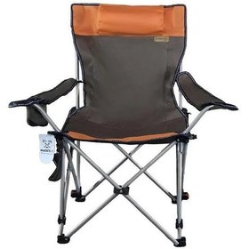 Resim Madfox Prowler 3 Kademeli Yatabilen Kamp Sandalye Turuncu - Siyah 