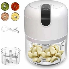 Resim Nevamel® Rondo Doğrayıcı 250 ml Taşınabilir USB Şarjlı Pratik El Rondo Blender 